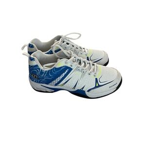 Acacia DinkShot II Lightweight White Wide-Fit Unisex Pickleball Shoe Men’s 6